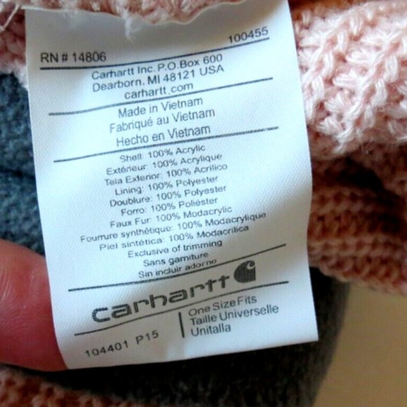 Carhartt Beanie Ash Rose main image 5